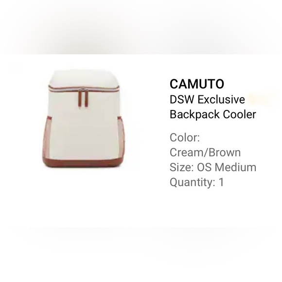 NWT Camuto DSW Exclusive Backpack Cooler - Picture 14 of 16
